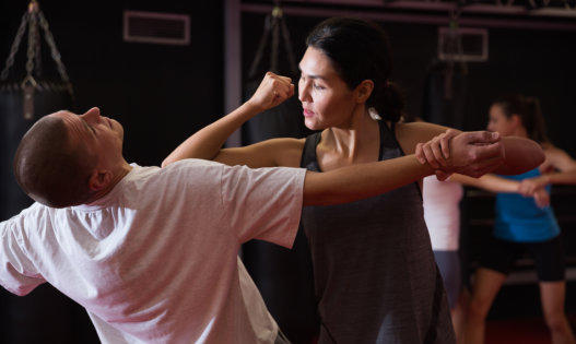 Self defence training