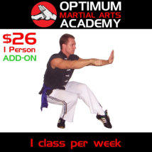1 person 1x per week