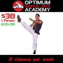 1 person 2x per week