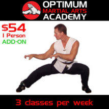 1 person 3x per week