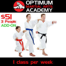 3 people 1x per week