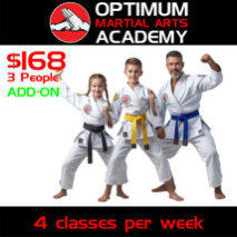 3 people 4x per week
